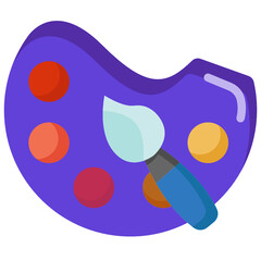 paint flat icon