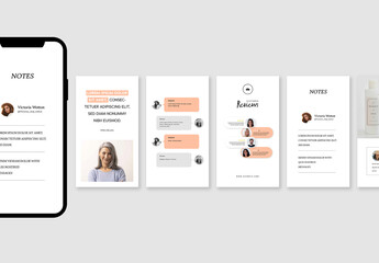 Influencer Social Story Layouts