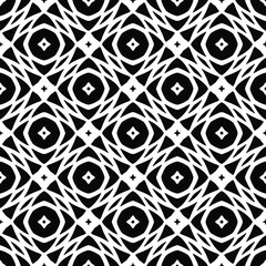 Seamless vector pattern in geometric ornamental style. 