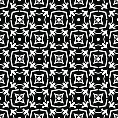 Seamless vector pattern in geometric ornamental style. 