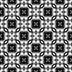 Poster Im Rahmen Seamless vector pattern in geometric ornamental style. © t2k4