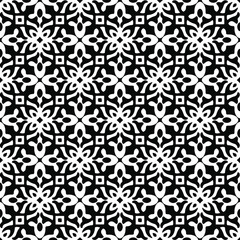 Seamless vector pattern in geometric ornamental style.