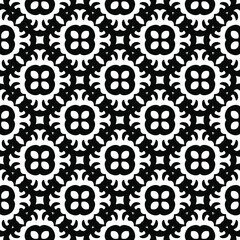 Seamless vector pattern in geometric ornamental style.