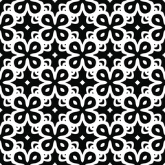 Seamless vector pattern in geometric ornamental style.