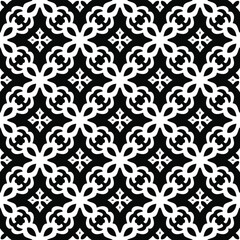 Seamless vector pattern in geometric ornamental style.