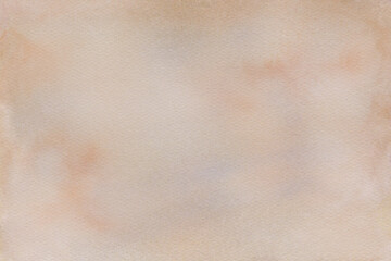 Fototapeta premium Watercolor abstract background. Watercolor pastel wallpaper in earth tones