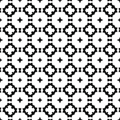 Seamless vector pattern in geometric ornamental style.