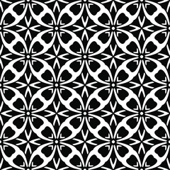 Seamless vector pattern in geometric ornamental style.