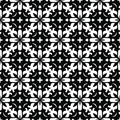 Seamless vector pattern in geometric ornamental style.