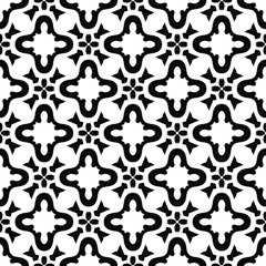 Seamless vector pattern in geometric ornamental style. 