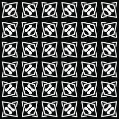 Seamless vector pattern in geometric ornamental style. 