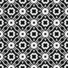 Seamless vector pattern in geometric ornamental style. 