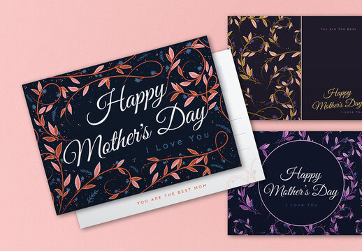 Floral Postcard Set