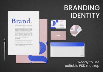 Editable Corporate IDentity Mockup