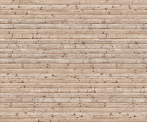 Seamless Tileable Texture of Wood Boarding Wall