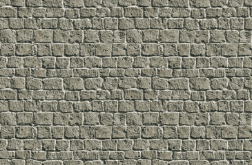 Seamless Tileable Texture of a Brick Wall