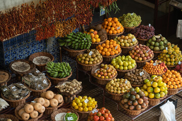 Mercado dos Lavradores, marché à Funchal, Madère