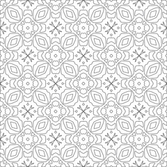 
Vector geometric pattern. Repeating elements stylish background abstract ornament for wallpapers and 

backgrounds. Black and white colors