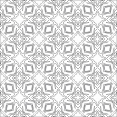 Vector geometric pattern. Repeating elements stylish background abstract ornament for wallpapers and 

backgrounds. Black and white colors