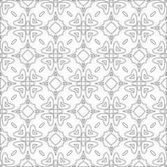 Vector geometric pattern. Repeating elements stylish background abstract ornament for wallpapers and 

backgrounds. Black and white colors