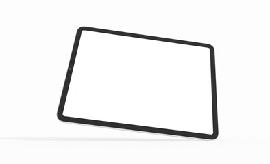  tablet, isolated on 3d background white ipad tablet pc