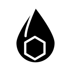 fats nutrition fact glyph icon vector. fats nutrition fact sign. isolated contour symbol black illustration