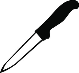 knife isolated on white background