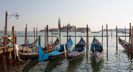 Fototapeta na wymiar St. George island, Isola di San Giorgio Maggiore, Venice, Italy.