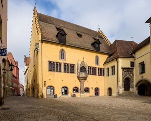 Rathaus alt in Regensburg