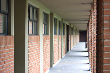 Corridor of a school 