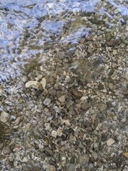 Stones in river