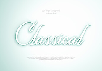 Off White Text Effect