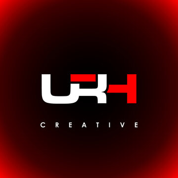 URF Letter Initial Logo Design Template Vector Illustration