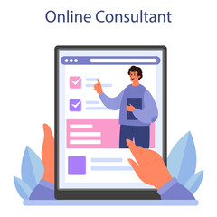 Consulting online service or platform. Research and recommendation.