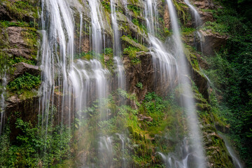 Saklikent Waterfall located in the borders of Yigilca district of Düzce province of Turkey.