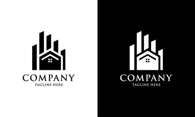 Real Estate Vector Logo house and building logo Design vector tempalte.