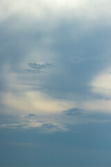 Obraz premium Background of cloudy sky