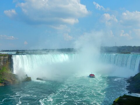 falls in the summer