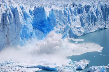 Türaufkleber Fallen glacier © volki