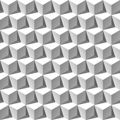 Seamless cube pattern texture background