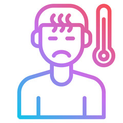 fever gradient icon