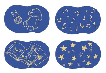 ネントレをイメージしたカットイラスト