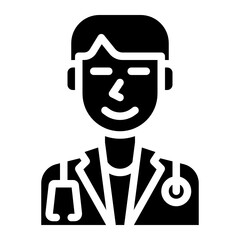 doctor line icon