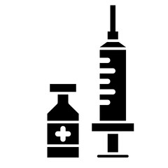 vaccine line icon