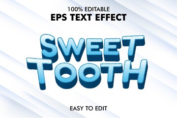 Easy Editable 3D Text Effect Addon EPS File 
