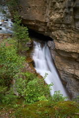 Banff National Park Johnston Canyon Falls. One of the many waterfalls in Johnston Canyon, Banff National Park.

