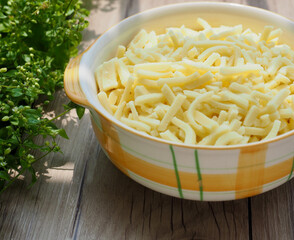 유기농 모짜렐라 치즈, 유제품, 음식 
