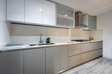 modern kitchen interior