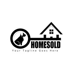 key home logo designs simple modern for real estate service