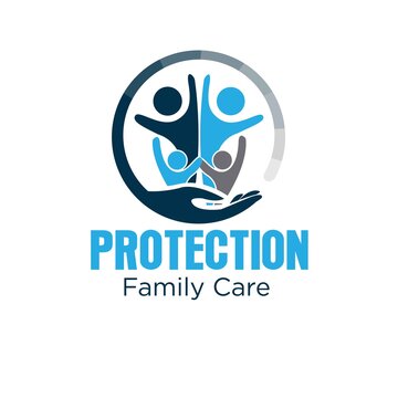 hands care family care logo designs modern
